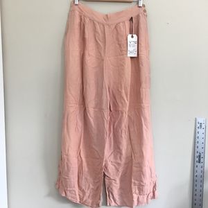 Vintage Peach Pink Culotte Pants